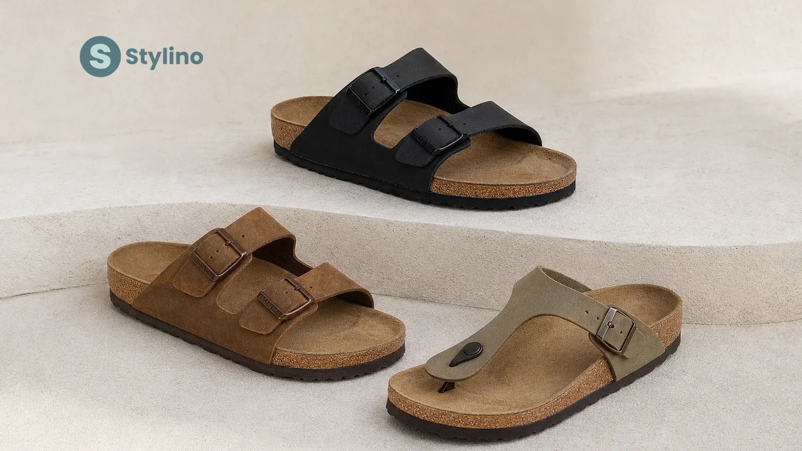 Where to buy Birkenstock in Cyprus — city-by-city guide with sandals on Mediterranean backdrop