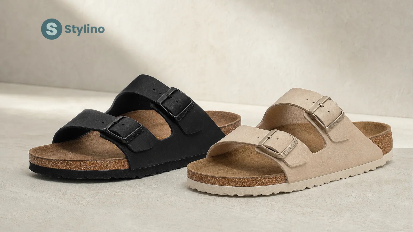 Birkenstock Boston clog guide — editorial close-up of suede and leather Boston models