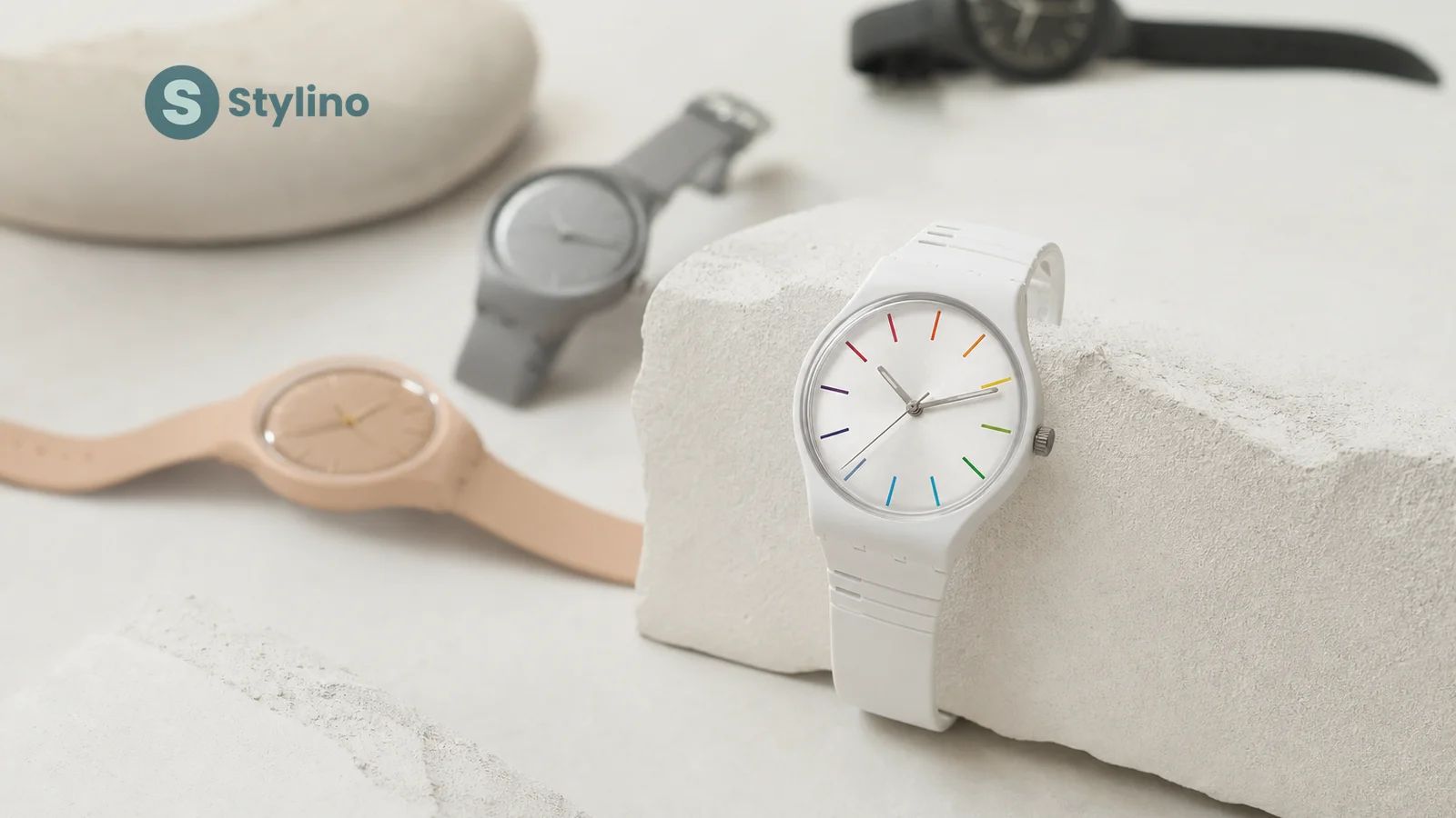Collection of watches under €200 including Swatch, Casio, OOZOO, and Tommy Hilfiger models