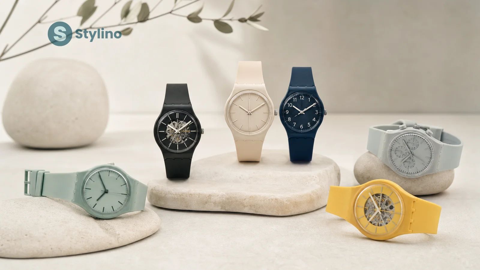 Συλλογή ρολογιών Swatch με μοντέλα Gent, Irony και Bioceramic