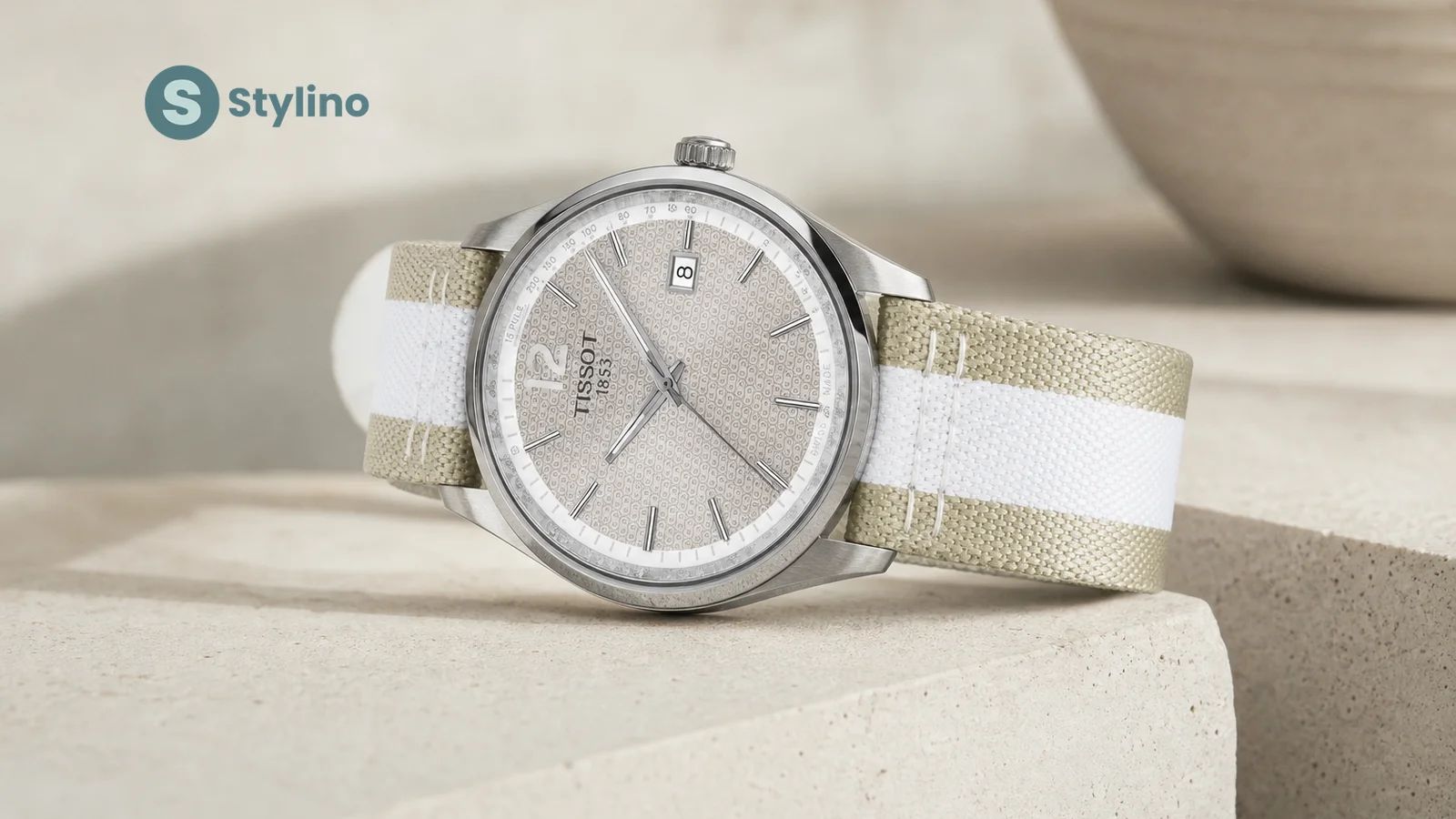 Tissot Seastar dive watch guide — Swiss diver on teal editorial background