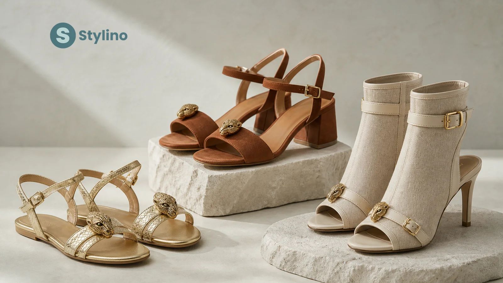 Σανδάλια Kurt Geiger καλοκαίρι 2026 — flat, heeled και μεταλλικά στυλ από €68 με αποστολή Κύπρο