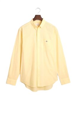 Men's Shirts Gant Yellow