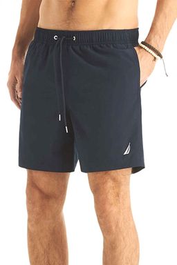 NAUTICA PERFORMANCE ΜΑΓΙΩ SHORTS LOGO ΜΠΛΕ