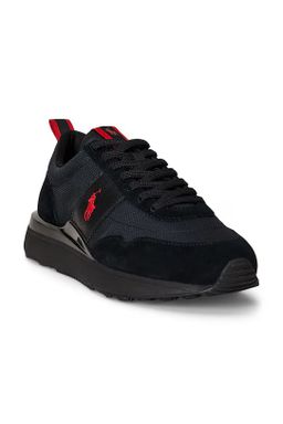 SNEAKERS POLO RALPH LAUREN TRAIN 89 RIB-SNEAKERS-LOW TOP LACE BLACK POLO RALPH LAUREN