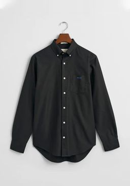 Men's Shirts Gant Black