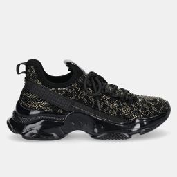 Γυναικεία Sneakers Steve Madden Maxilla-S SM11003512-363 Μαύρο Χρυσό
