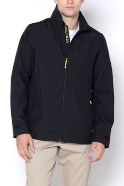 NAUTICA PERFORMANCE ΜΠΟΥΦΑΝ JACKET HOODIE ΜΑΥΡΟ
