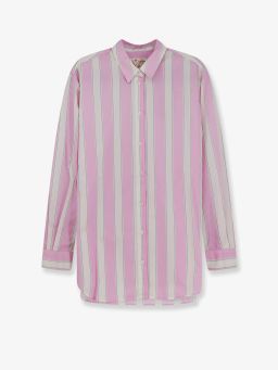 Brigitte striped cotton shirt - MC2 SAINT BARTH - gender_Woman