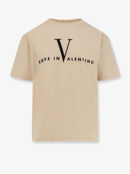 Ανδρικά μπλουζάκια VALENTINO Μπεζ