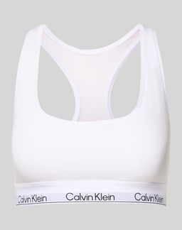 ΕΣΩΡΟΥΧΟ CALVIN KLEIN UNLINED BRALETTE WHITE CALVIN KLEIN