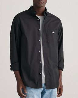 Men's Shirts Gant Black