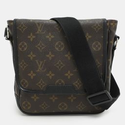 Louis Vuitton Macassar Brown Coated Canvas and Leather Shoulder Bags