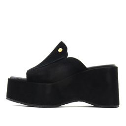Suede Leather Platform Sandals Women Komis & Komis