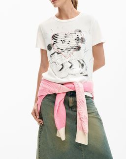 DESIGUAL TS_CORE_MICKEY ΜΠΛΟΥΖΑ ΓΥΝΑΙΚΕΙΟ 26SWTK42-1000 White