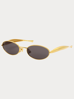 ΓΥΑΛΙΑ ΗΛΙΟΥ BOTTEGA VENETA AVIATOR BLACK/YELLOW BOTTEGA VENETA