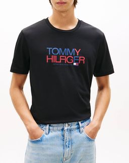 Men's T-Shirts Tommy Hilfiger Black