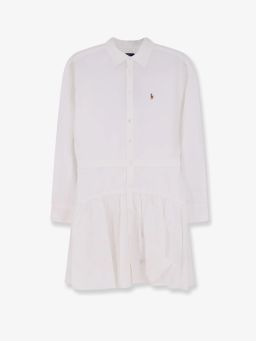 Cotton shirt dress