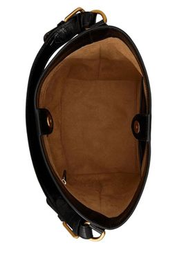 ΤΣΑΝΤΑ POLO RALPH LAUREN WITLEY MD BK-BUCKET BAG-MEDIUM BLACK POLO RALPH LAUREN
