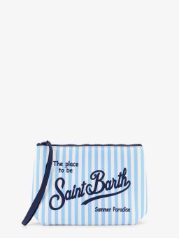 Aline scuba clutch with striped pattern - MC2 SAINT BARTH - gender_Man