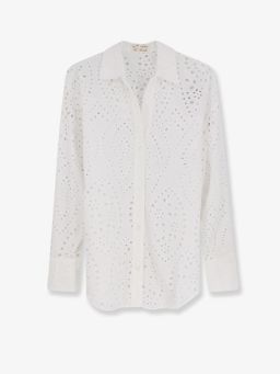 Cristal broderie anglaise embroidery shirt - MC2 SAINT BARTH - gender_Woman