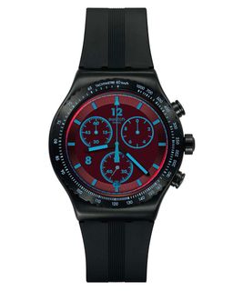 Ρολόι Swatch Irony Crimson Mystique Chronograph Black YVB417