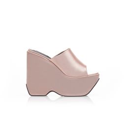 Women's Platforms Tsoukalas Silver