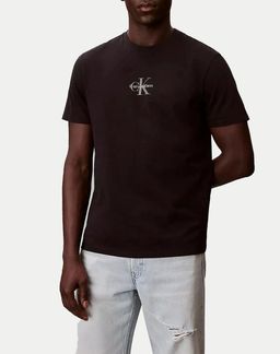T-SHIRT CALVIN KLEIN MONOGRAM BLACK CALVIN KLEIN
