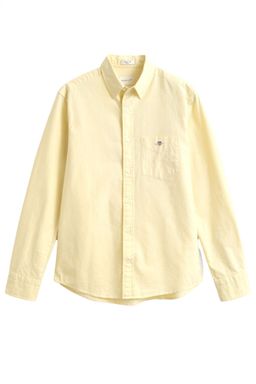 Men's Shirts Gant Yellow