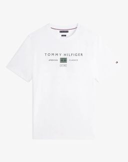 Men's T-Shirts Tommy Hilfiger White