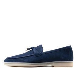 Suede Leather Loafers Women Komis & Komis