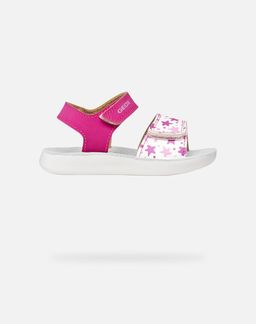 Girls' Ballet Flats Geox Fuchsia