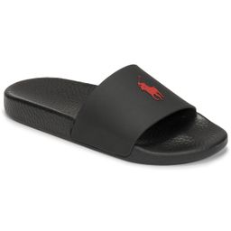 SLIDES POLO RALPH LAUREN BLACK/RED POLO RALPH LAUREN