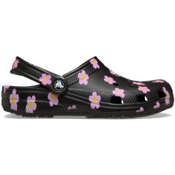Crocs Classic Flower Παιδικά Σαμπώ για Κορίτσια